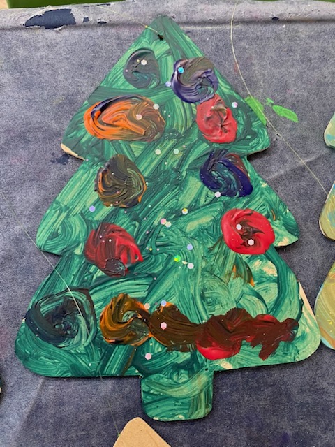 Childcare Decorated Christmas Tree
